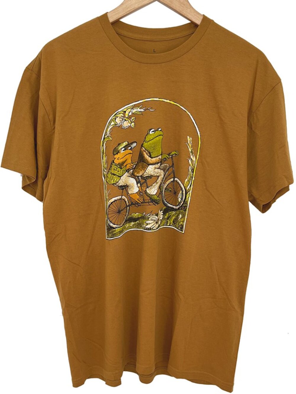NWOT Frog and Toad Bicycle Riding T-Shirt Unisex Large